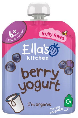 BIO Borůvky s jogurtem 90 g Ella's Kitchen Expirace 5/26
