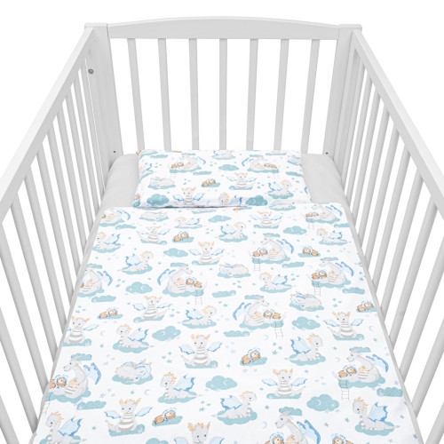 2-dílné ložní povlečení New Baby Dráček 90/120 cm