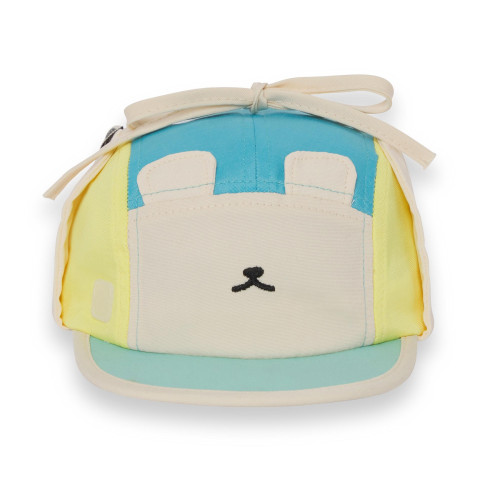 Kšiltovka s UV ochranou a ochranou krku Bear Blue KiETLA FUN OURS‘ON