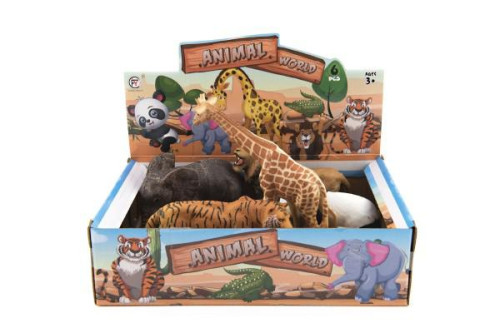 Zvířátko safari ZOO 11-17 cm