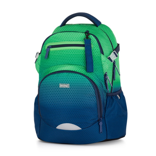 Školní batoh OXY Ombre Green