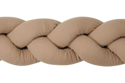 Mušelínový mantinel cop 200 cm Babymatex – chránič do postýlky