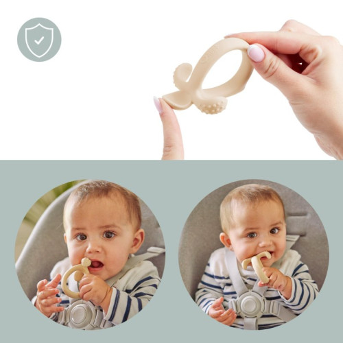 Silikonová lžička Beige Babymoov