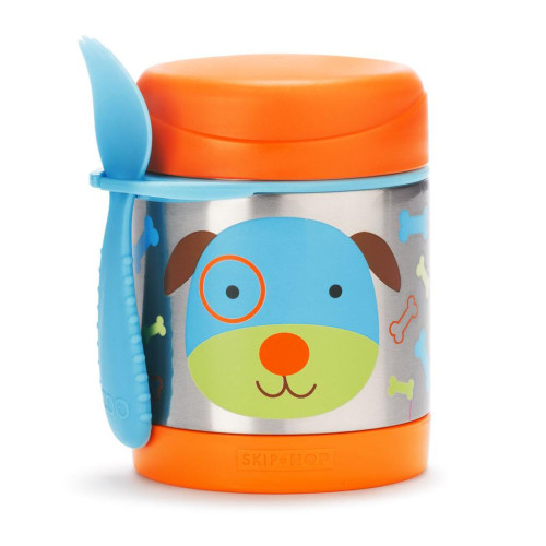 Termoska na jídlo se lžičkou/vidličkou Zoo 3 r+ 325 ml Skip Hop