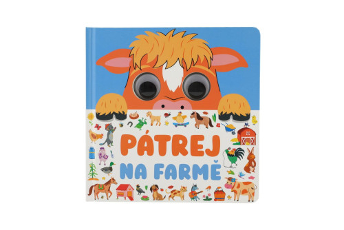 Knížka Pátrej na farmě 20 x 20 x 1,5 cm
