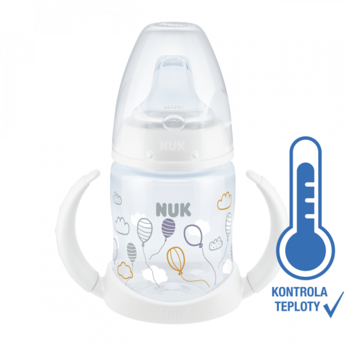 First choice lahvička na učení s kontrolou teploty Nuk