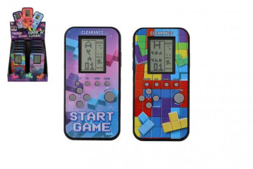 Digitální hra Brick Game - padající kostky hlavolam