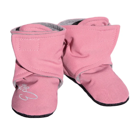 Capáčky barefoot Softshell Shell pink růžová Esito