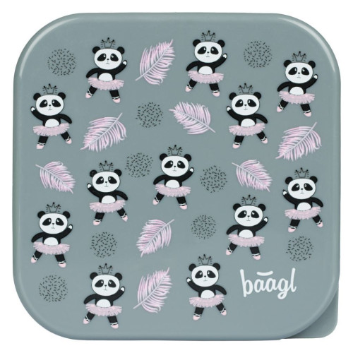 Box na svačinu 4 v 1 Panda Baagl