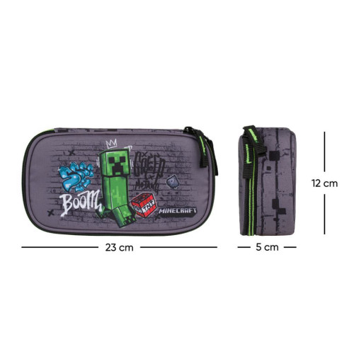 Set 3 Skate Minecraft TNT: Batoh, Etue, Sáček Baagl