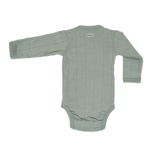 Hydrofilní zavinovací body s dlouhým rukávem Romper Tribe Silt Green Lodger
