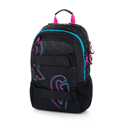Studentský batoh Oxy Sport Font Neon
