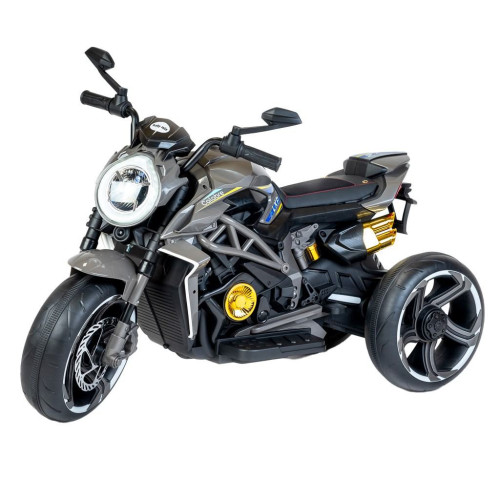 Dětská elektrická motorka Calabre černá Baby Mix