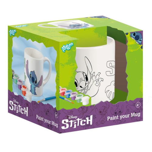 Stitch malování hrnečku Totum