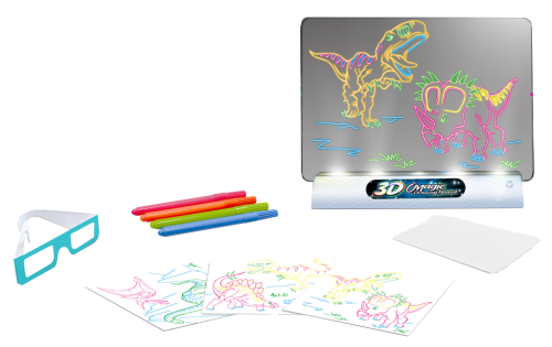 Kreslící tabulka – 3D - dinosauři