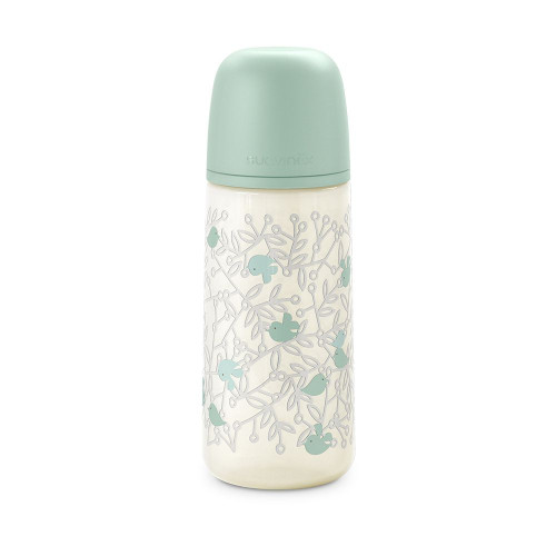 Kojenecká láhev 360 ml fyziologická L Birdies Suavinex