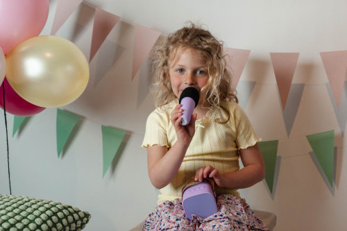Bluetooth Karaoke set mikrofon a reproduktor Lalarma