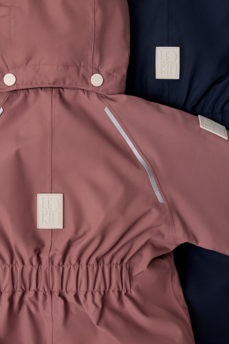 Přechodová kombinéza Ulli Pink Clay Leokid