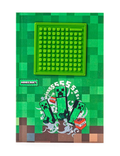 Poznámkový blok A5 Minecraft Pixie crew