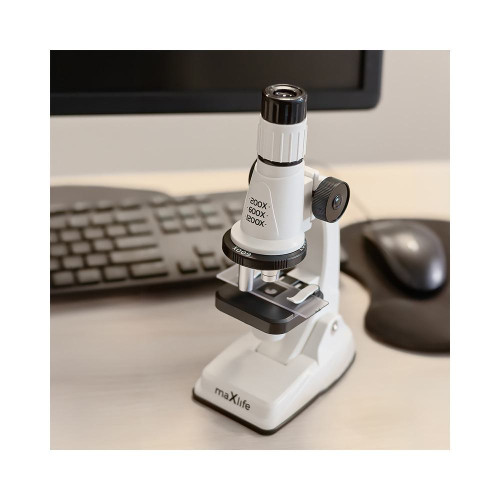 Dětský mikroskop Maxlife MXMS-100 bílý