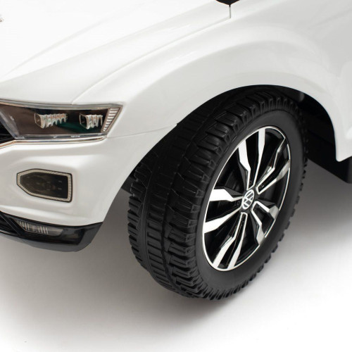 Odrážedlo s vodící tyčí Baby Mix Volkswagen T-ROC bílé