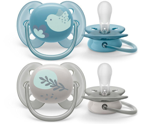 Šidítko Ultrasoft Premium Zvířátko 6-18 m 2 ks Philips Avent