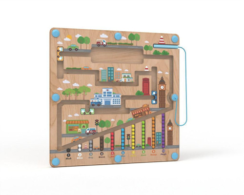 Toys Magnetická hrací deska City 2Kids