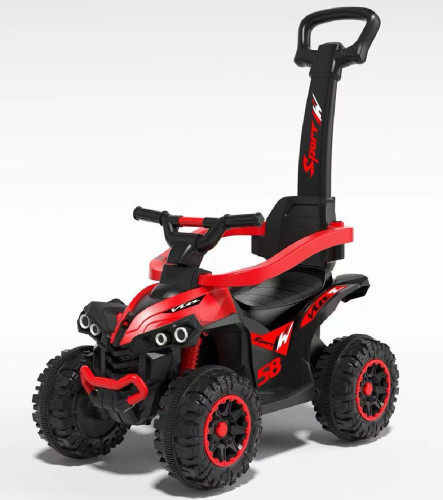 Dětské odrážedlo Baby Mix Mega Prime EVA s vodící tyčí