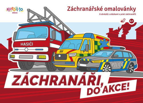Omalovánky Záchranáři - Do akce!