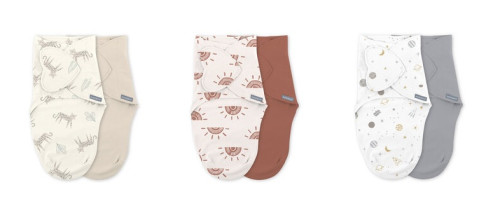 Zavinovačka SwaddleMe™ Ulitka bavlna 2 ks 0,5 Tog 0 - 3 m Ingenuity