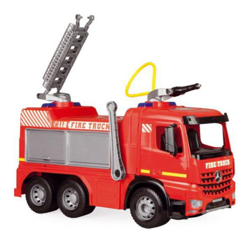 Mercedes auto hasiči 65 cm stříkací vodu