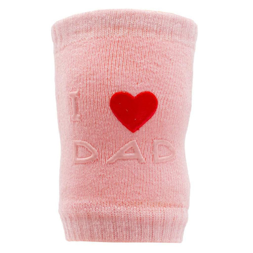 Dětské nákoleníky New Baby s ABS I Love Mum and Dad