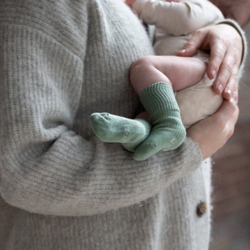Dětské ponožky Stay-on-Socks 1 pár Newborn KipKep