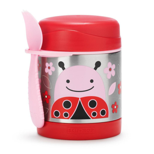 Termoska na jídlo se lžičkou/vidličkou Zoo 3 r+ 325 ml Skip Hop