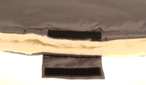 Merino rukávník na kočárek z ovčí/velbloudí vlny na zip 30 x 50 cm