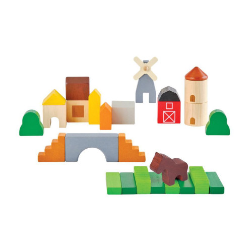Stavebnice - Na venkově PlanToys