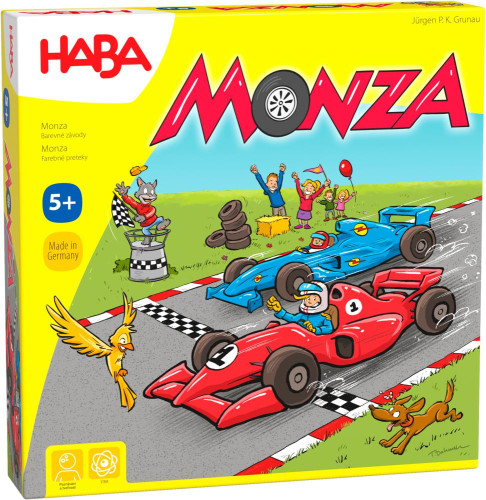 Společenská hra pro děti Monza SK CZ verze Haba