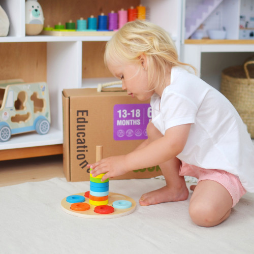 Edukační box Midi 13–18 měsíců 6 ks
