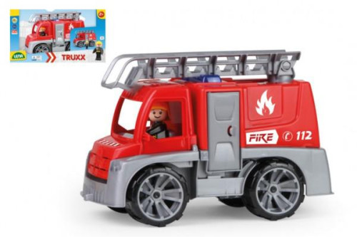 Auto Truxx hasiči plast 29 cm s figurkou