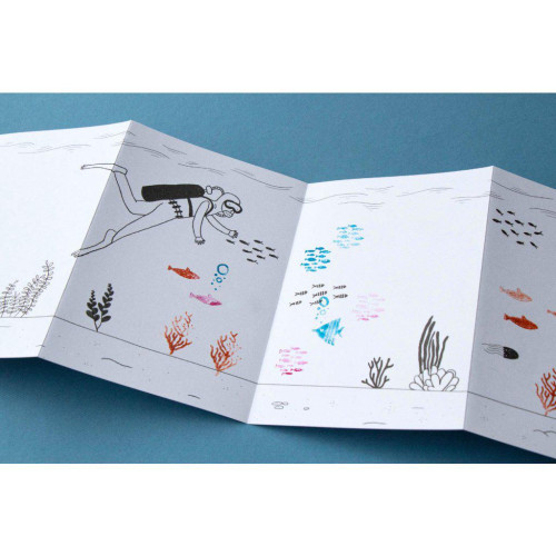 Londji Razítkovací set Calm Stamps - Sea