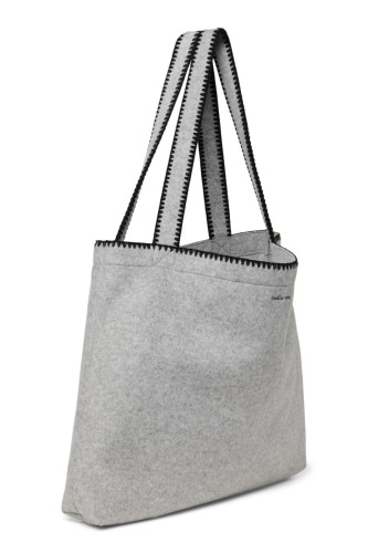 Vlněná om Bag Grey Studio Noos