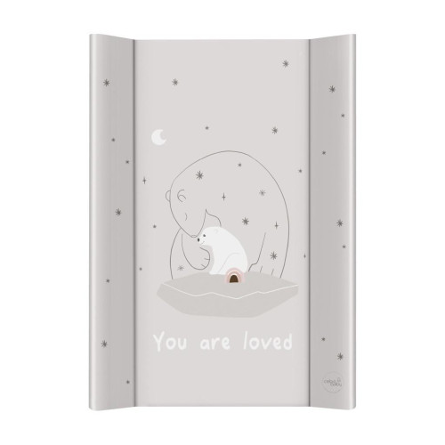Podložka přebalovací 2-hranná s pevnou deskou 50 x 70 cm Basic Ceba