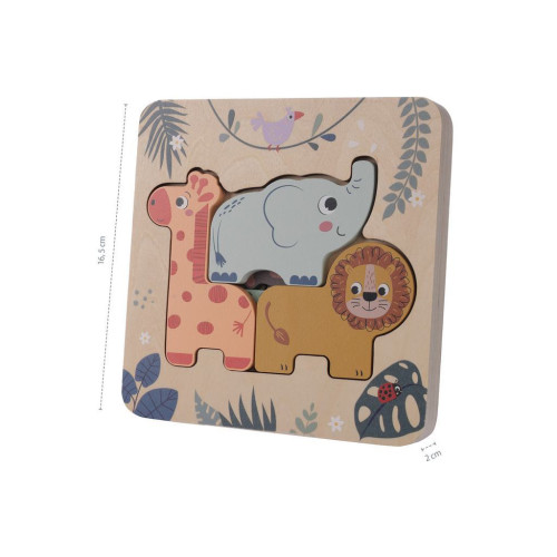 Dřevěné puzzle hlavolam, Wood Zopa