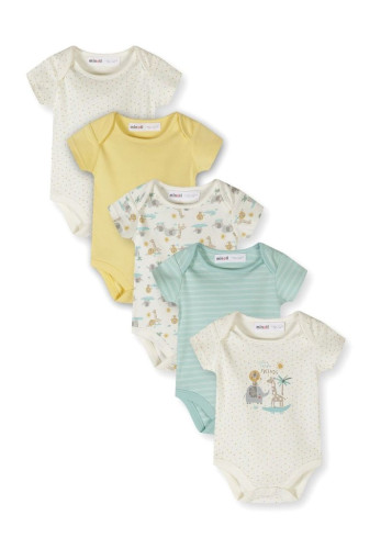 Kojenecké body unisex 5pack Minoti