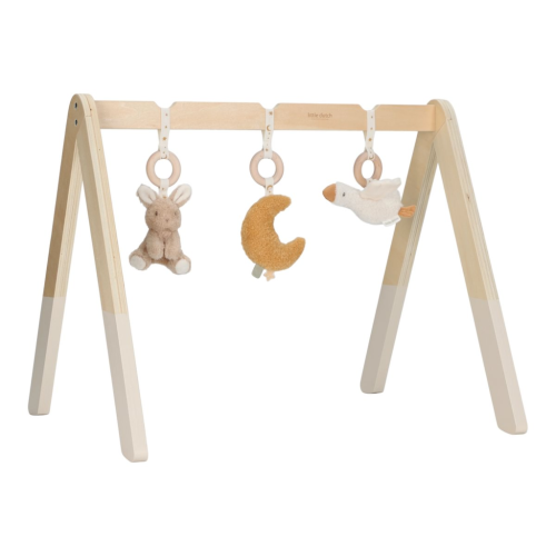 Dřevěná hrazdička Newborn Naturals Little Dutch