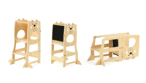 Učící věž 3 v 1 Medvídek 2Kids Toys