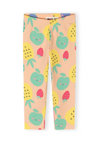 Dívčí capri legíny Ovoce 3pack Minoti