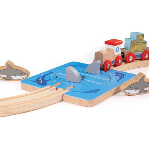 Vír se žraloky Bigjigs Rail