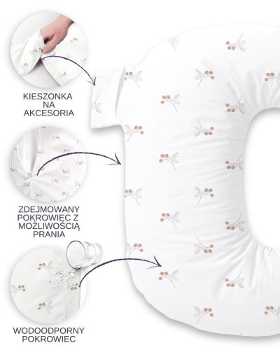 Polohovací polštář MiniRelax jersey 150 cm Babymatex