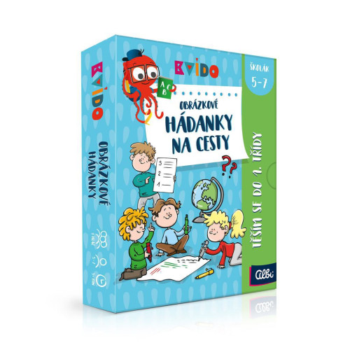 Kvído - Obrázkové hádanky - Těším se do 1.třídy